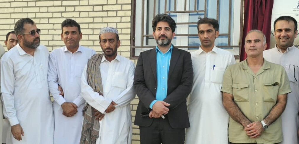 افتتاح مرکز جامع سلامت در منطقه دشتیاری، روستای دلگان شیخ چراغ با مشارکت هلدینگ نیکان و شرکت ماموت